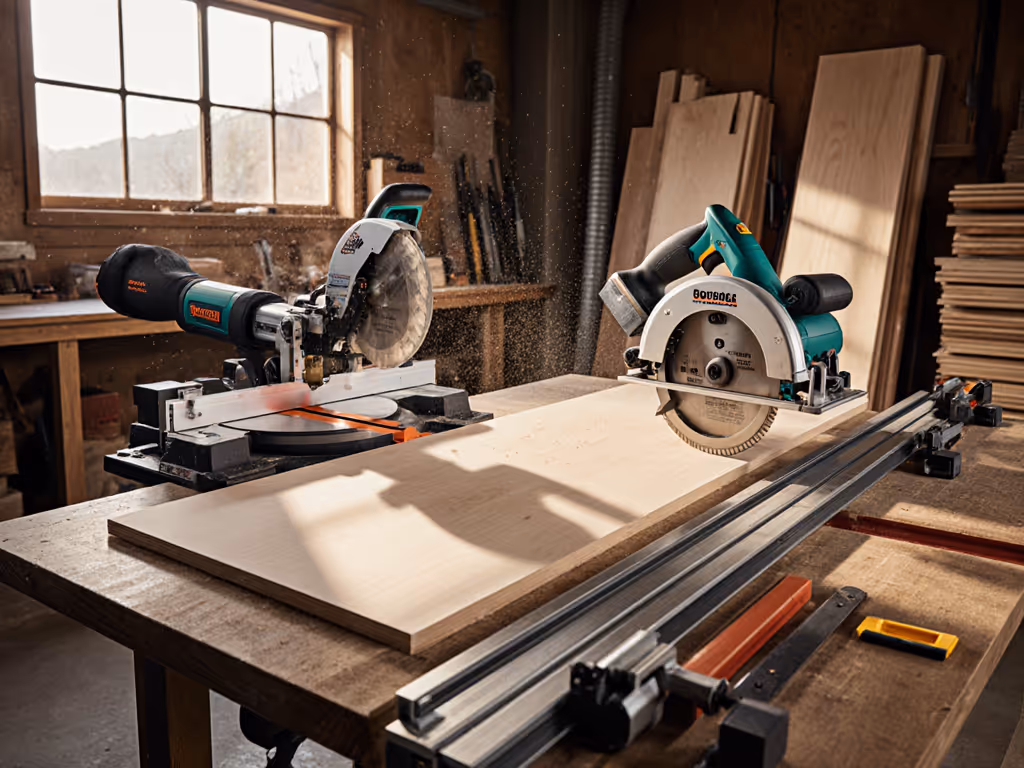 Stop Guessing Setup: Track Saw vs Circular Saw Rip Guides