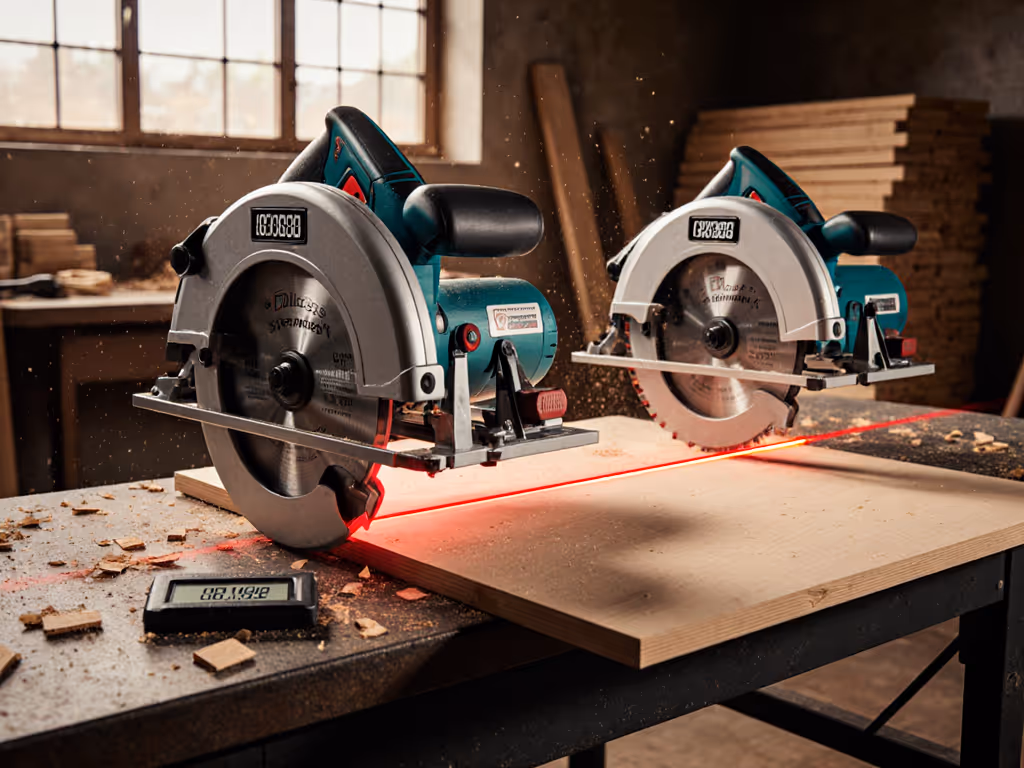 Digital Measurement Circular Saws vs Laser Guides: Accuracy Tested