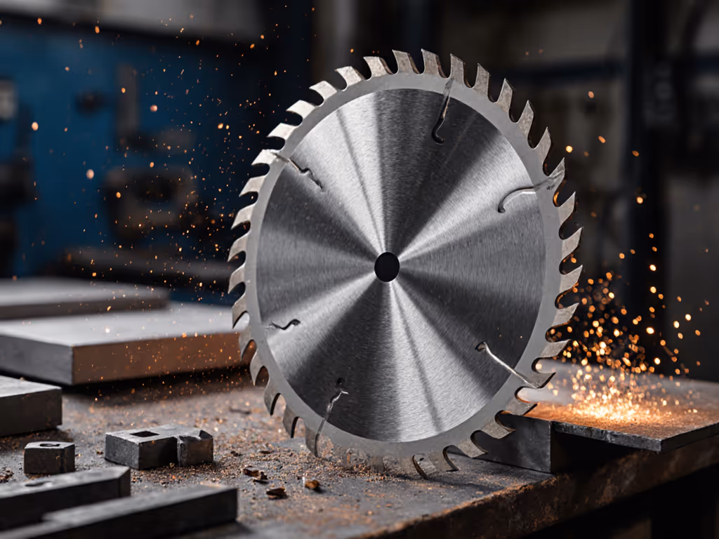 Metal Cutting Circular Saw Blade: Tooth Geometry and Kerf Design