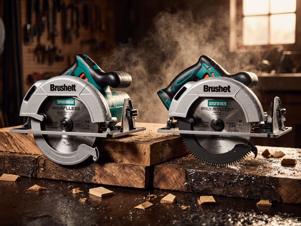 Brushless vs Brushed: Motor Efficiency in Wet Lumber Cuts