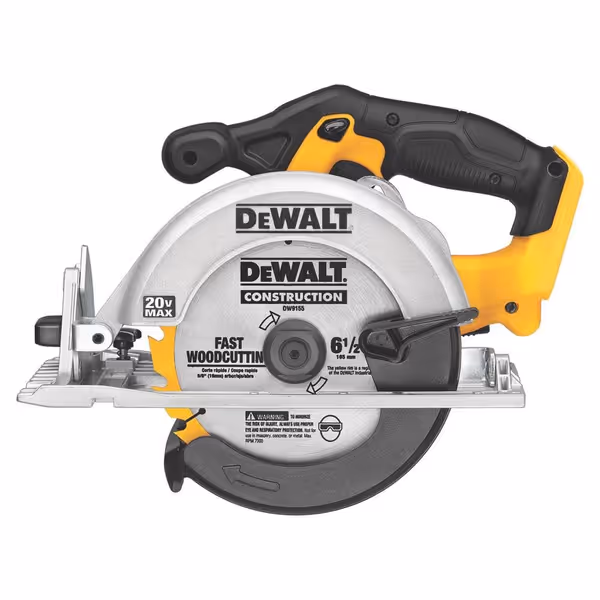 DEWALT 20V MAX 6-1/2" Circular Saw (Tool Only)