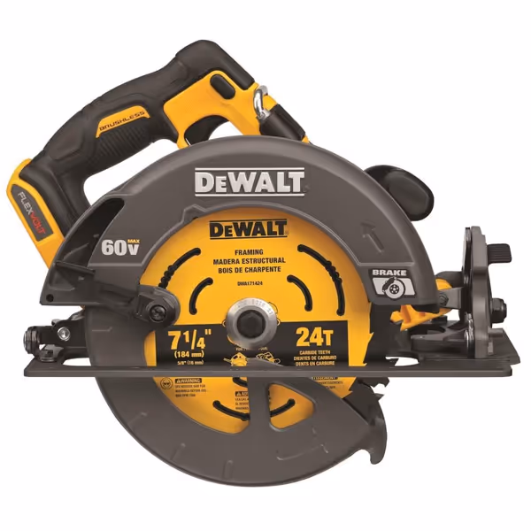 DEWALT FLEXVOLT 60V MAX* Circular Saw (DCS578B)